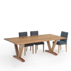 Privillege Recycled Messmate Dining Table 2400 x 1100