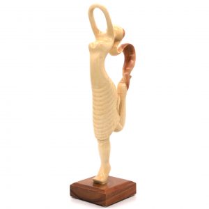 Ballerina Abstract Timber Carving 40cm