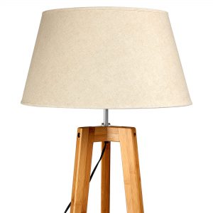 Tripod Floor Lamp With Bottom Shelf