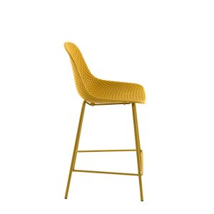 Quinby Bar Stool-Yellow
