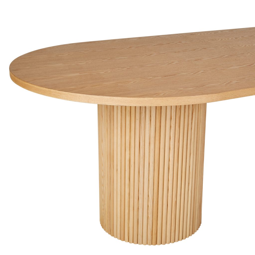 Benjamin Ripple Oval Dining Tables Custom Made Solid Timber Furniture