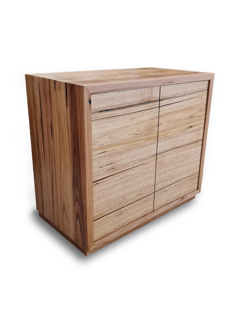 Messmate Vanity 2 Door Custom Made Solid Timber Furniture Lifestyle