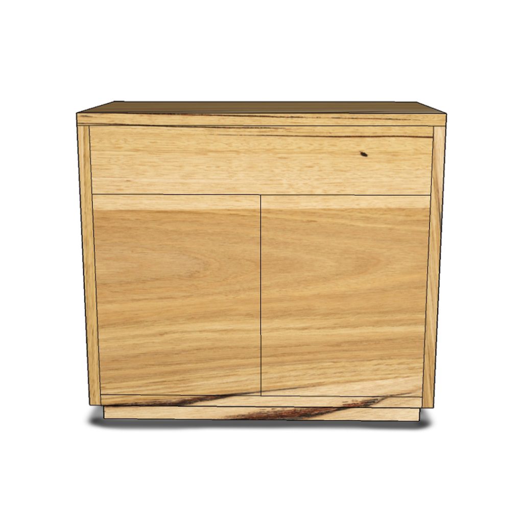 Messmate 900 Vanity Custom Made Solid Timber Furniture Lifestyle