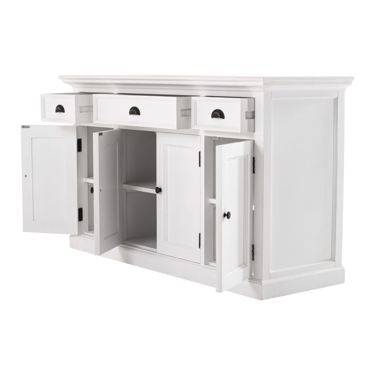 Halifax Hamptons Buffet with 4 Doors 3 Drawers Custom Made Solid