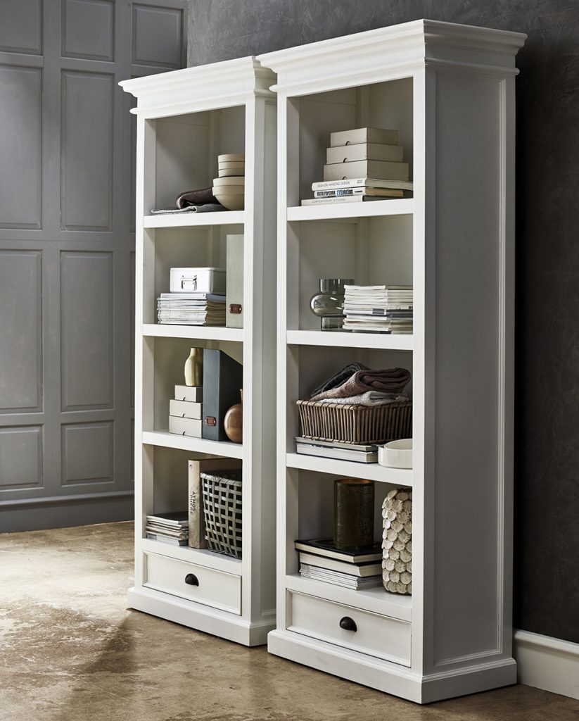 Halifax Bookcase with 1 Drawer Custom Made Solid Timber Furniture