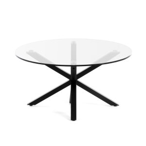 Arya Round Glass Coffee Table