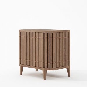 Koppar Side Table (Left) - Teak