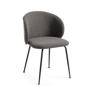 Minna Dining Chair - Dark Grey